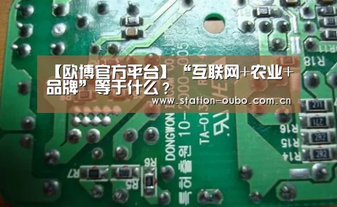 【欧博官方平台】“互联网+农业+品牌”等于什么?(图1) 欧博